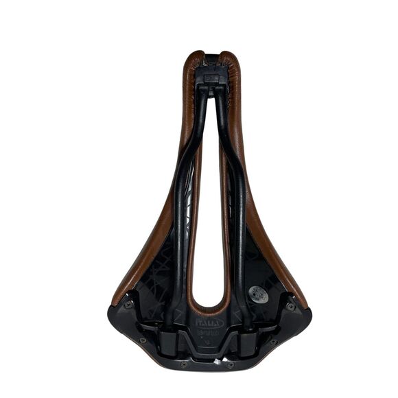 SelliItalia idmatch Boost Gravel Bike Seat Brown - Picture 4 of 6